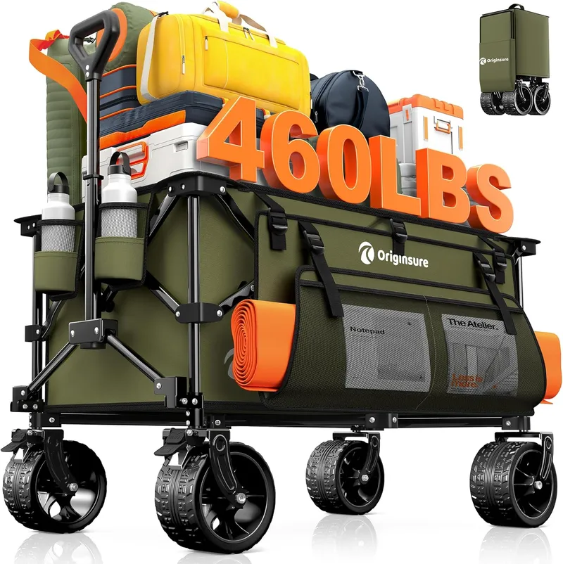 Originsure 220L Collapsible Wagon Cart Foldable